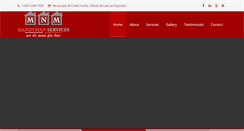 Desktop Screenshot of mnmhandyman.com